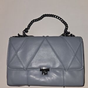 NWT Zara Blue-Gray Quilted Women's Bag